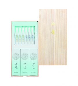 やさしい香りごえん　お線香　進物用　贈答用　桐箱入り