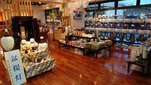東大和本店お盆用品展示