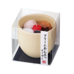 故人の好物シリーズ　ローソク　クリームあんみつ