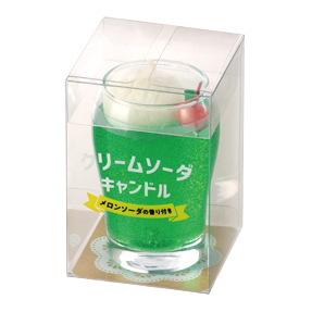 お仏壇のセレモア クリームソーダキャンドル｜ローソク
