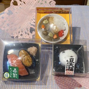 東大和本店お盆用品展示好物シリーズ