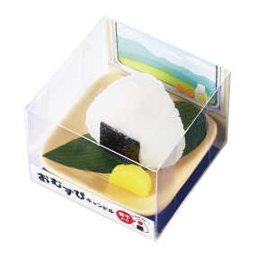 お仏壇のセレモア おむすびキャンドル（梅干し入り）｜ローソク