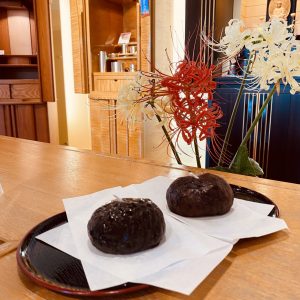 おはぎとおはぎキャンドル