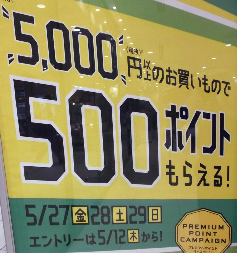 セレオ八王子ポイントUPキャンペーン