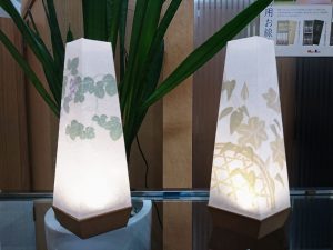 聖蹟桜ケ丘店　展示　モダン提灯