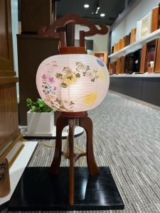 行灯　岐阜提灯　八女提灯　お盆　大内行灯