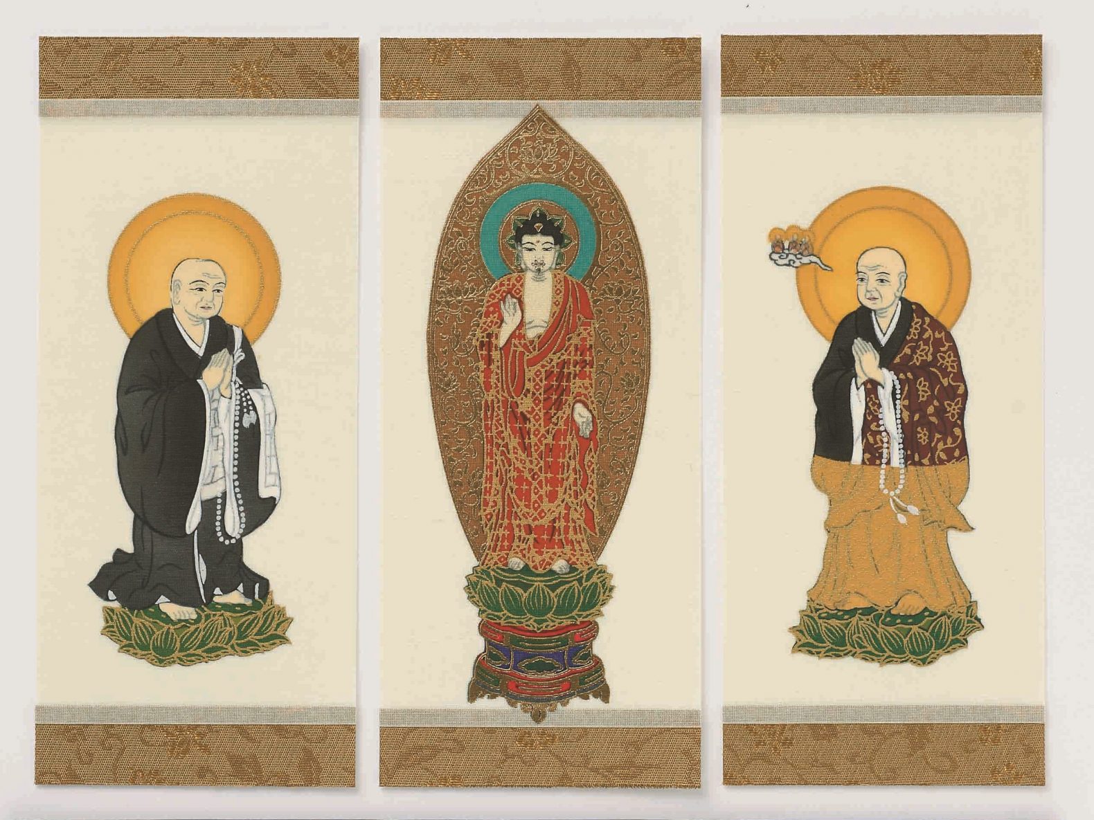 お仏壇のセレモア 現代掛軸 華