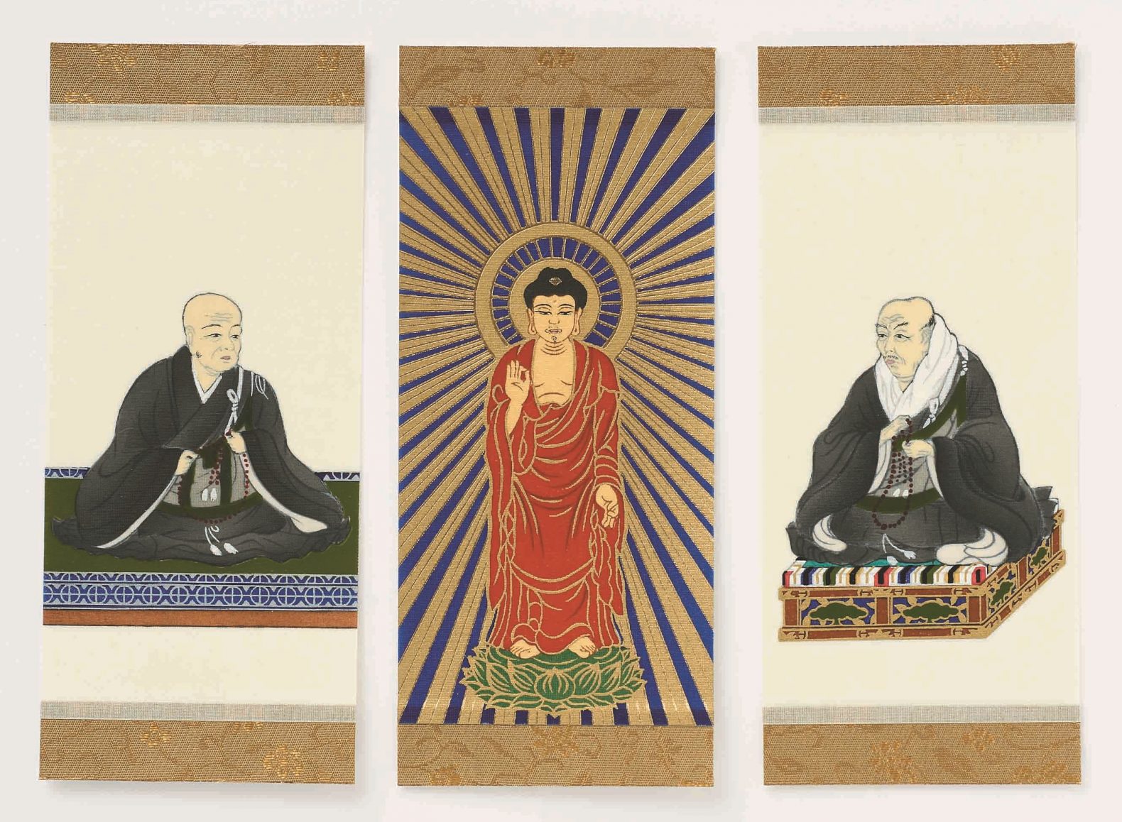 お仏壇のセレモア 現代掛軸 華