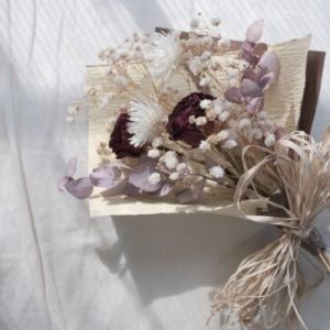 セレモア　京王聖蹟桜ケ丘店　お盆時期の供花にも最適ガラスの容器がおしゃれなプリエールのご紹介です　ドライフラワー　画像