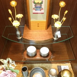 セレモア　聖蹟桜ケ丘店　仏壇　クレアウォール　展示　中の棚