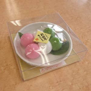 お仏壇のセレモア　京王聖蹟桜ケ丘店　京王百貨店　好物ローソク　カメヤマ　お団子キャンドル