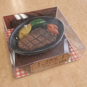 お仏壇のセレモア　京王聖蹟桜ケ丘店　京王百貨店　好物ローソク　カメヤマ　ステーキキャンドル