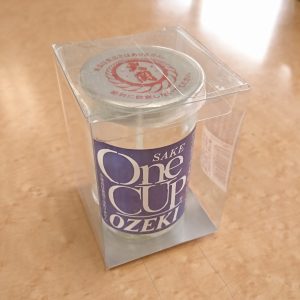 お仏壇のセレモア　京王聖蹟桜ケ丘店　京王百貨店　好物ローソク　カメヤマ　ワンカップ大関キャンドル