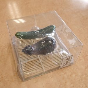 お仏壇のセレモア　京王聖蹟桜ケ丘店　京王百貨店　好物ローソク　カメヤマ　精霊馬キャンドル
